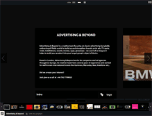 Tablet Screenshot of advertising-and-beyond.pro